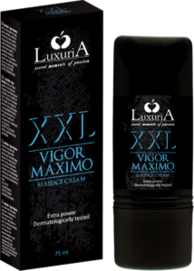 Crema sviluppante per lui Vigor Maximo XXL Luxuria